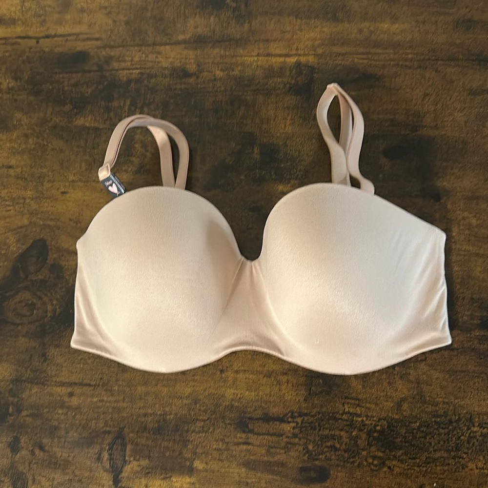 Body by Victoria lined strapless 34DD